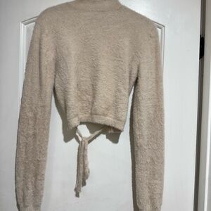 Cozy Cream Fuzzy Sweater